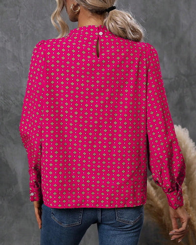 Hannah | Bluse im Vintage-Stil und mit Aufdrucken