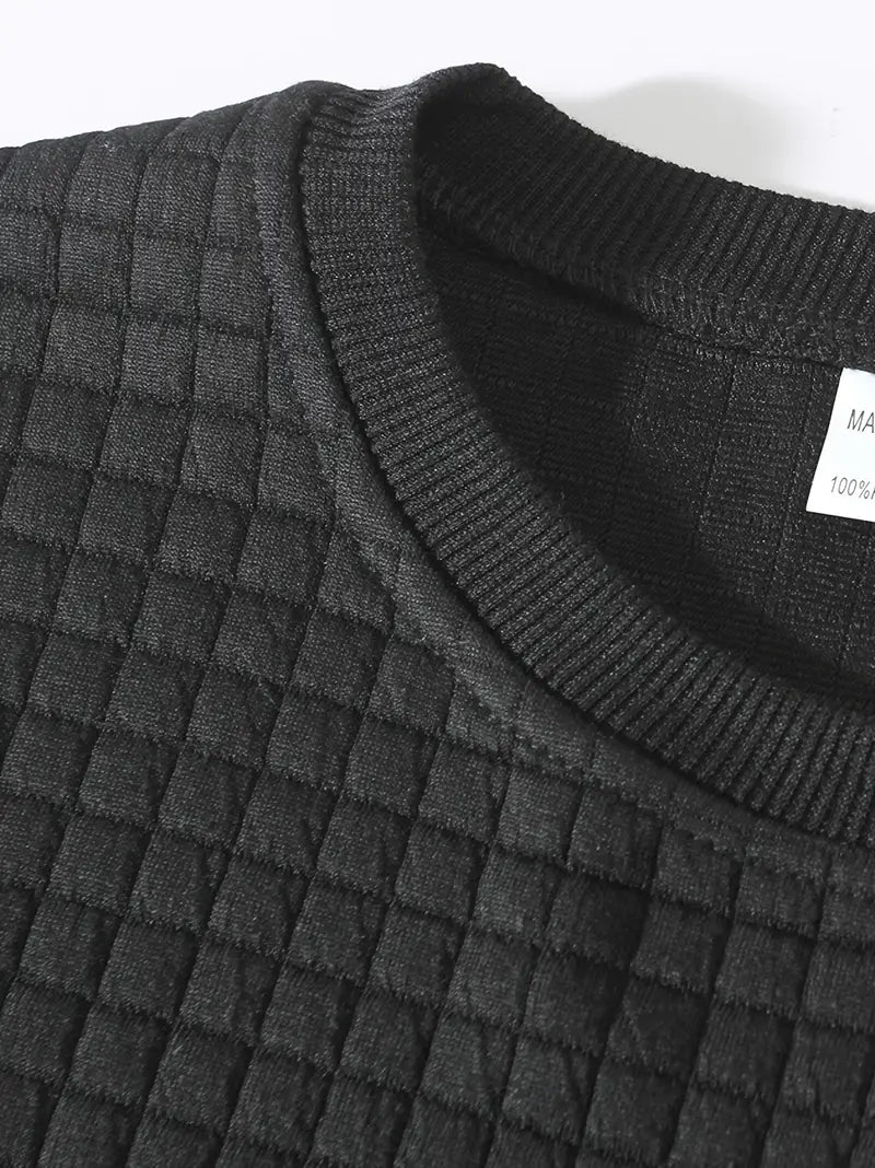 Beckham – Bohemian Plaid Langarm Pullover