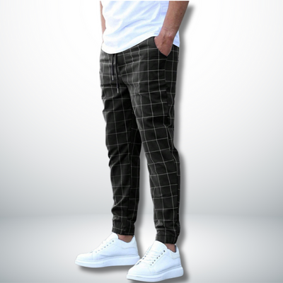 Doriano – Bequeme Hose mit Karomuster