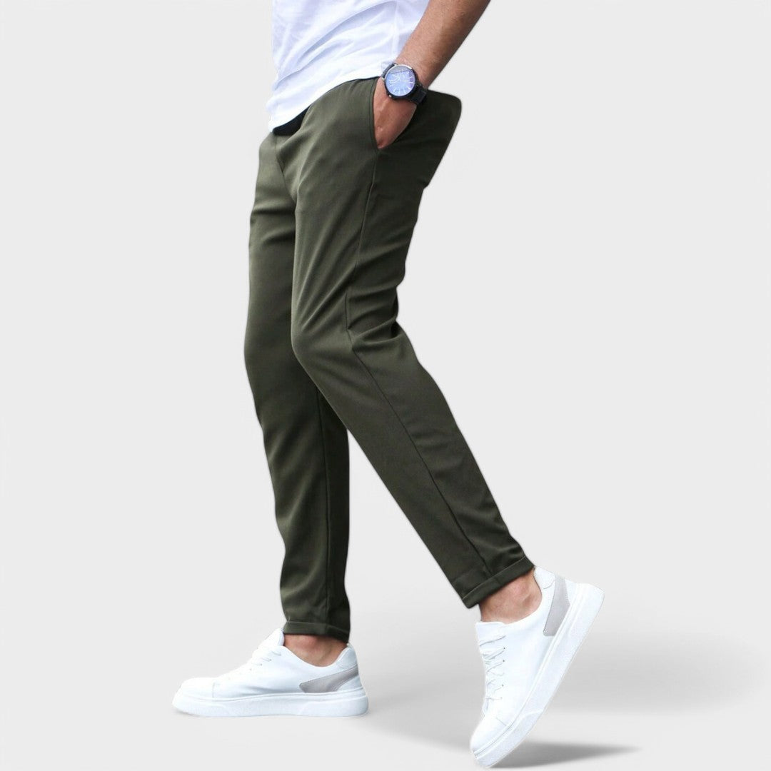 MUJER | Moderner Stretch-Herrenhose
