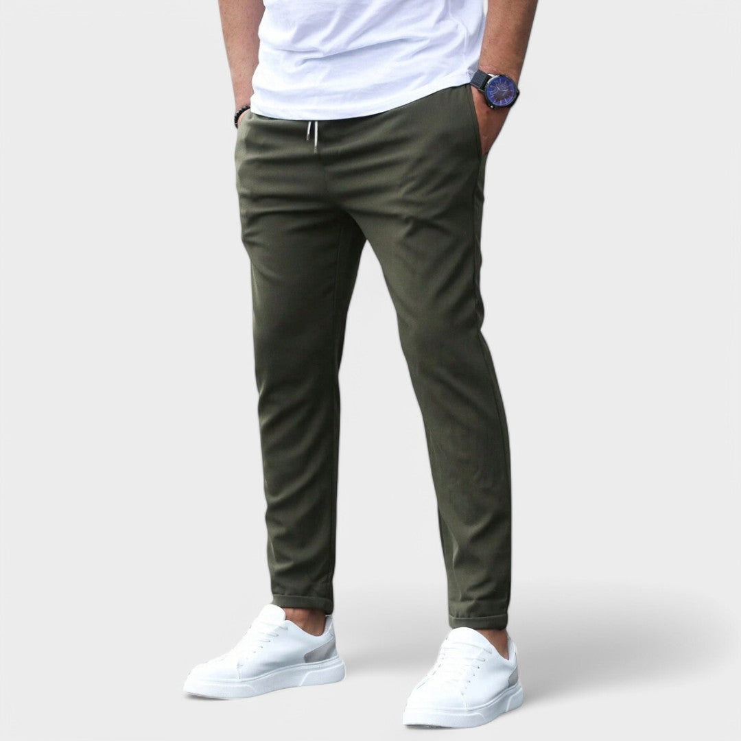 MUJER | Moderner Stretch-Herrenhose