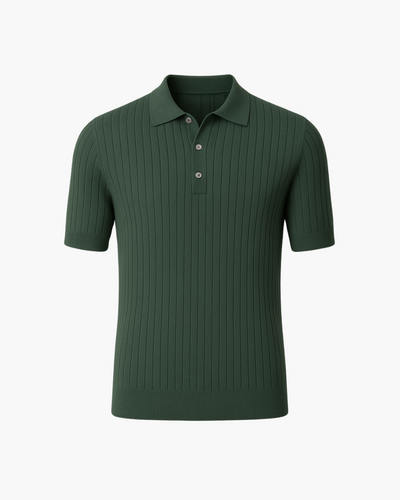 Donte - Kurzärmeliges Gestricktes Polo Hemd