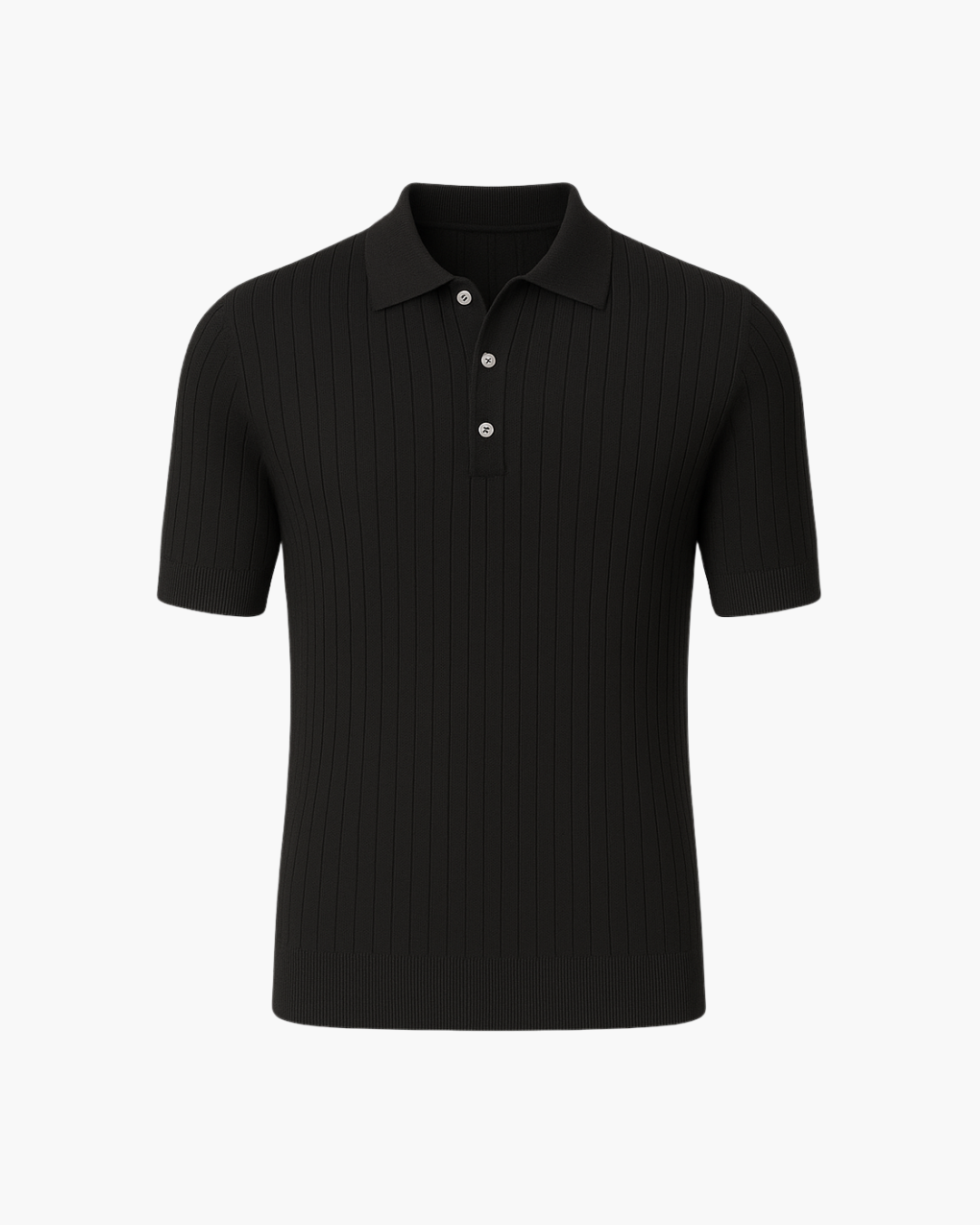 Donte - Kurzärmeliges Gestricktes Polo Hemd
