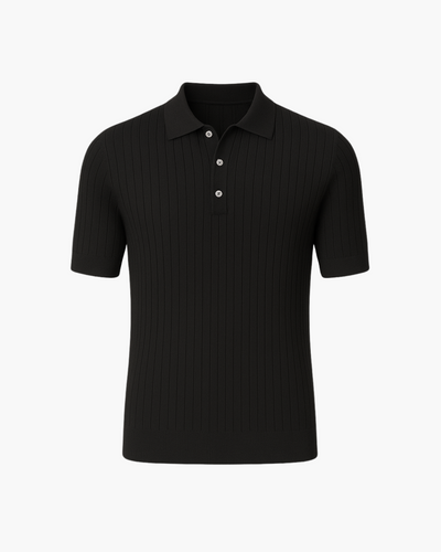 Donte - Kurzärmeliges Gestricktes Polo Hemd