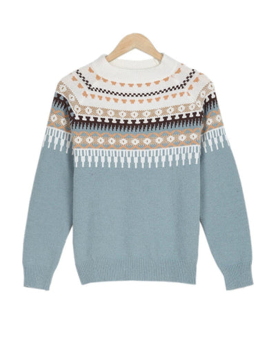 Tanja | Langarm-Pullover mit Aufdruck