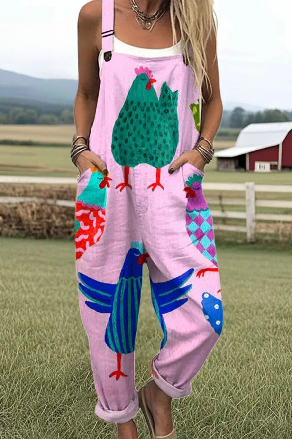 Sofia® | Barnyard Parade Jumpsuit