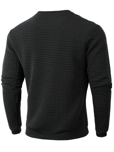 Beckham – Bohemian Plaid Langarm Pullover