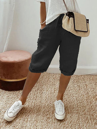 Martha™ | Bequeme Shorts mit Umschlagsaum