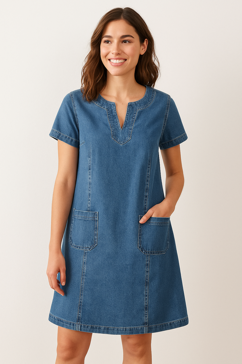 Sofia® | Weiches Denimkleid